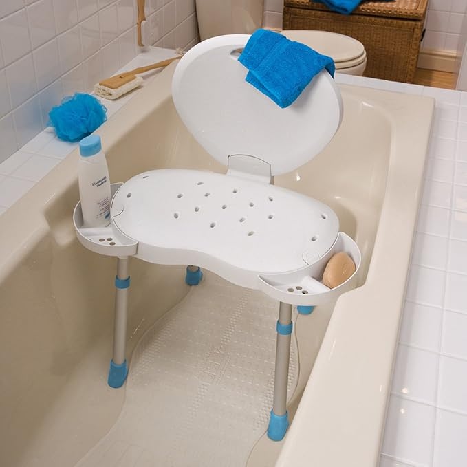 Ergonomic Folding Bath Seat