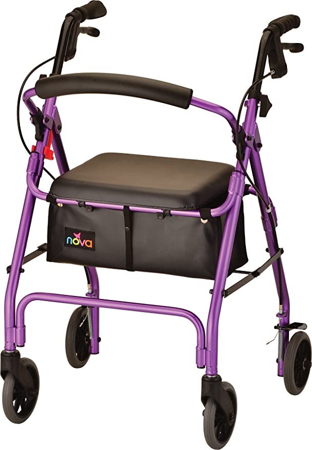 Nova Get Go Classic Rollator, 6in, 300lb