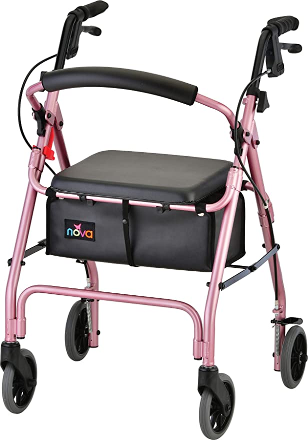 Nova Get Go Classic Rollator, 6in, 300lb
