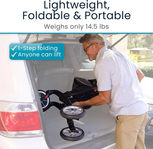 Bariatric Carbon Fiber Rollator