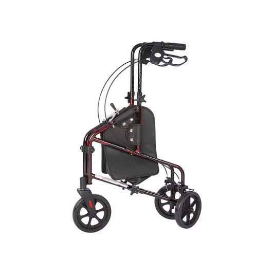 3 Wheel Walker with Tote Bag - Blue