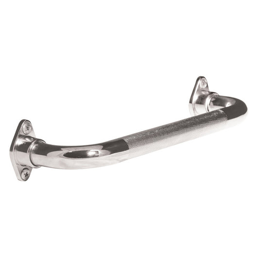 Chrome Plated Steel Grab Bar with Knurled Grip