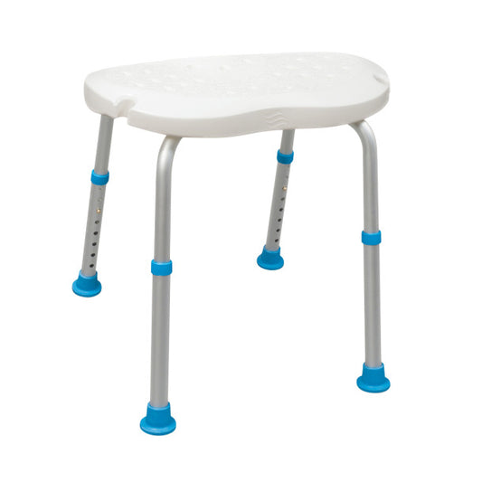 Ergonomic Adjustable Bath Seat without Backrest