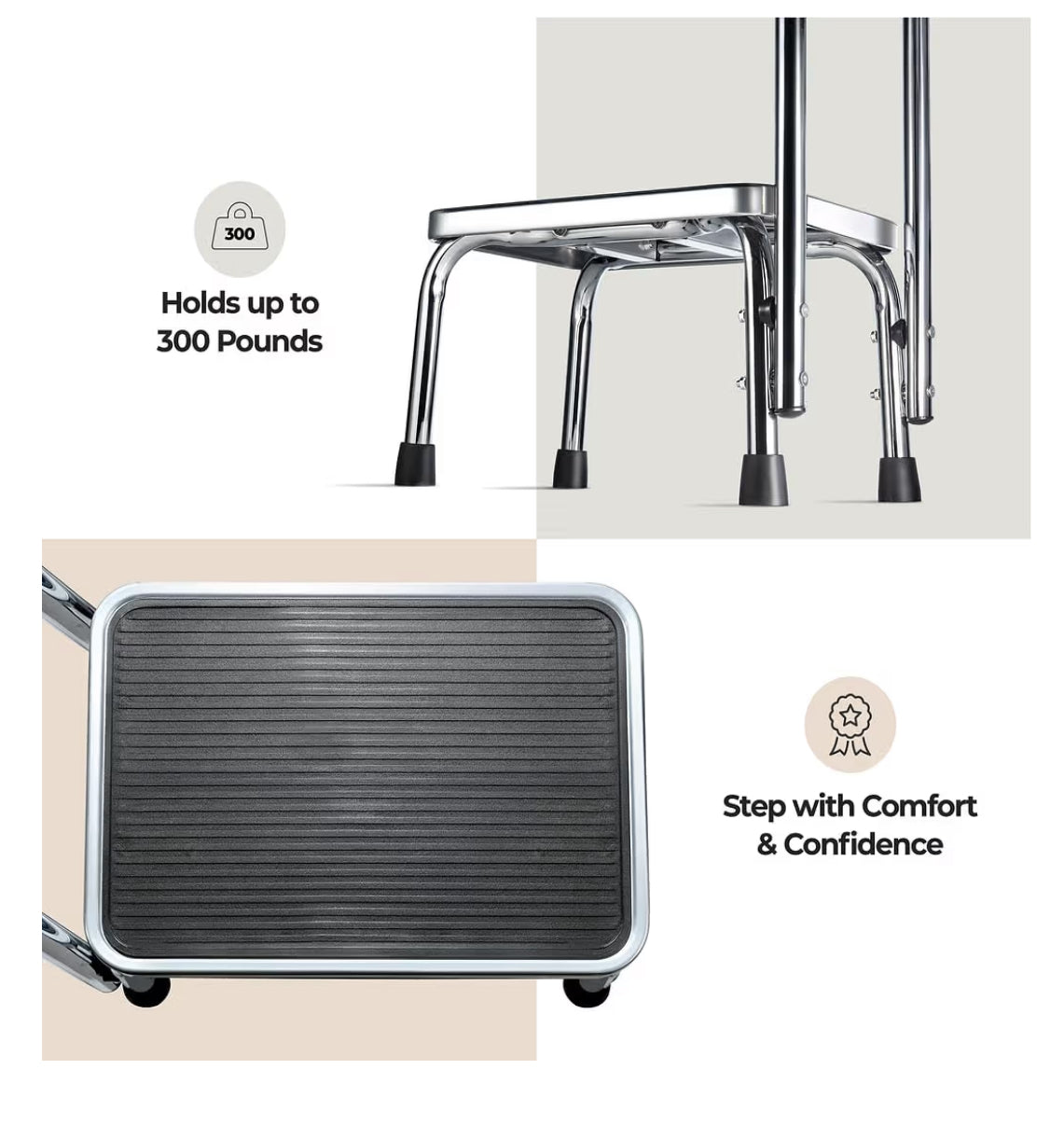 Stepping Stool with Handle