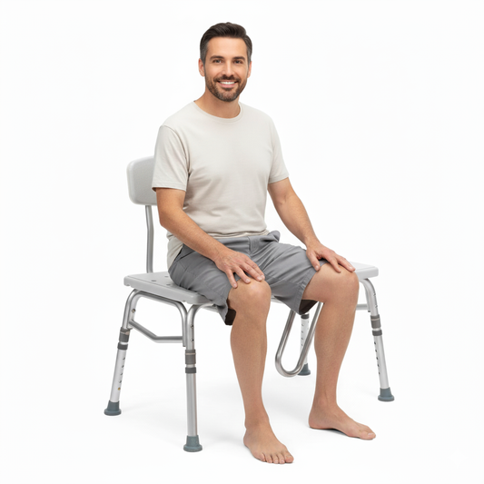 Transfer Bench with Curtain Guard Protection