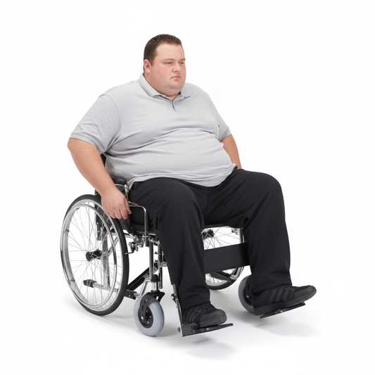 Bariatric Extra-Wide Wheelchair with 700 lb Weight Capacity