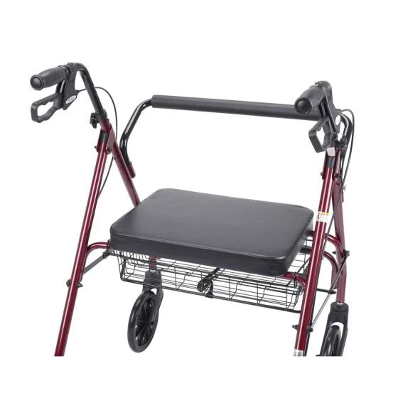 Bariatric Rollator Walker, 500lb Weight Capacity