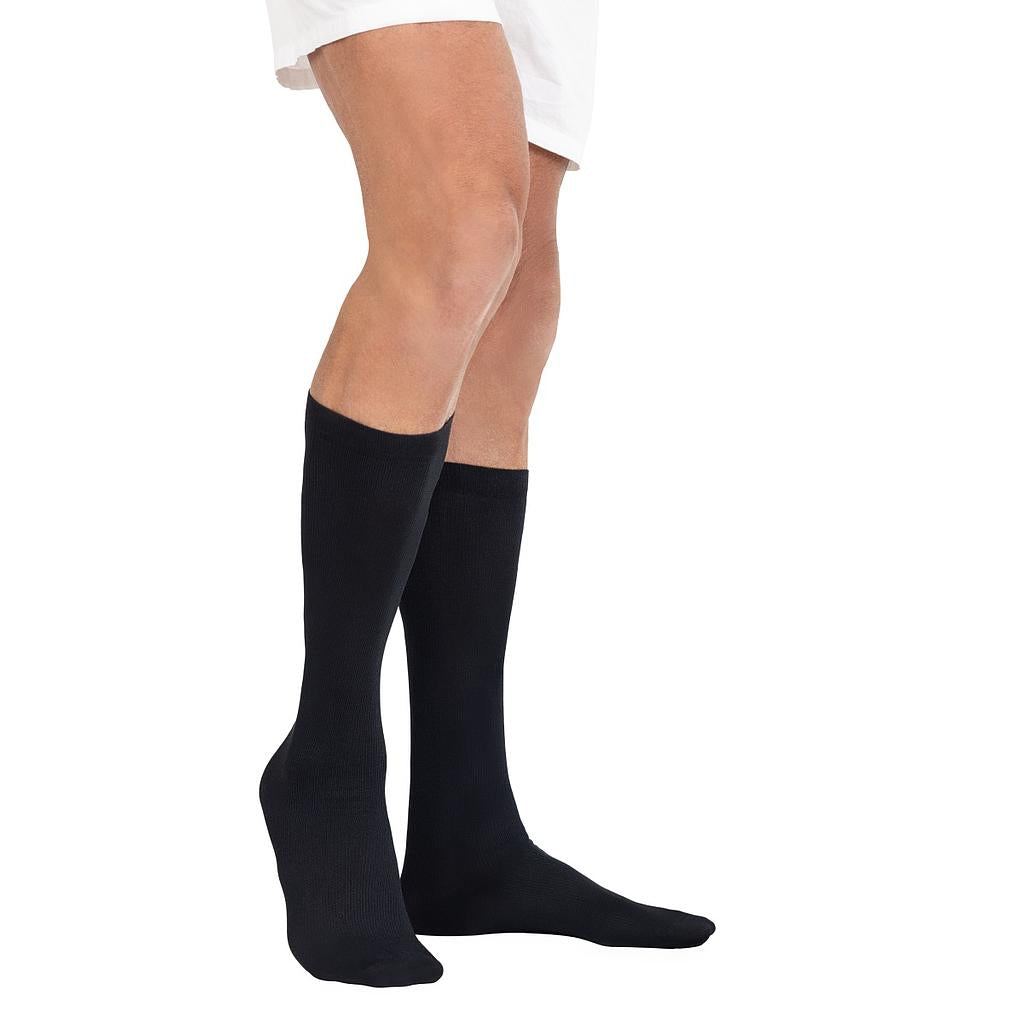 Leg Fatigue or Swelling at Work? Mens Knee-High Compression Socks Stockings 20-30mmHg High / L Leg Fatigue or Swelling at Work? Mens Knee-High Compression Socks Stockings 20-30mmHg High / L
