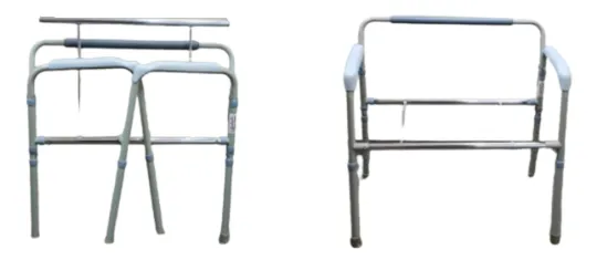 Bariatric Steel Bedside Commode