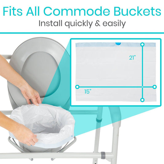 Commode Liners (No Pads)