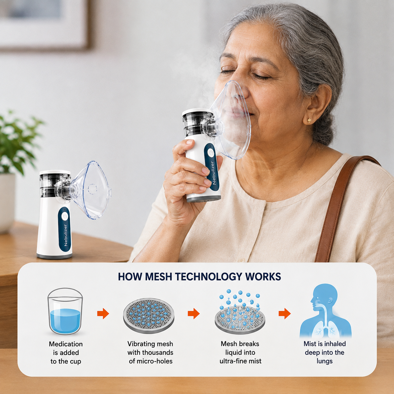 Portable Handheld Nebulizer
