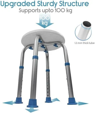 Shower Stool - Adjustable Height