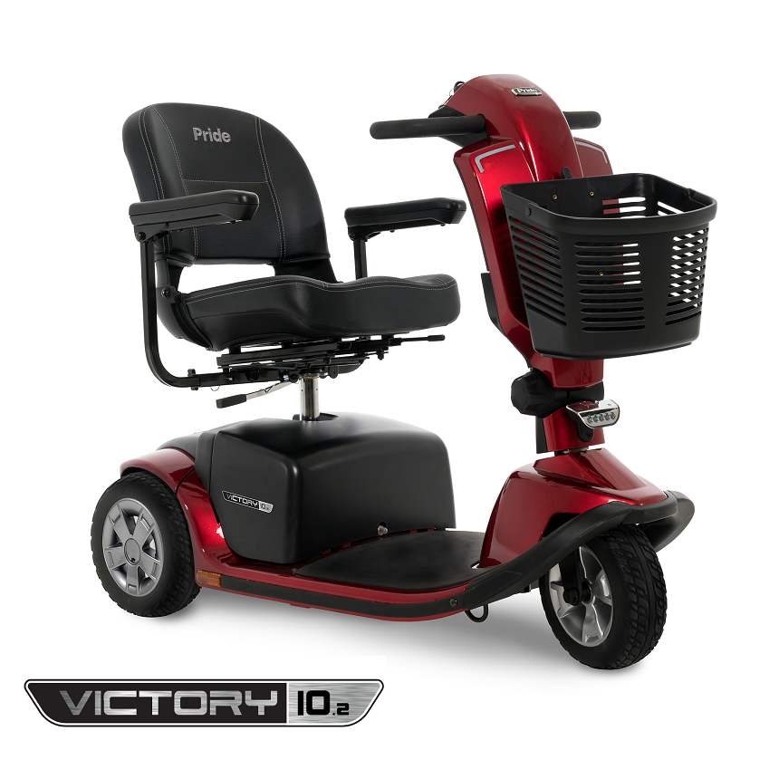 Pride Victory 10.2 3-Wheel Electric Scooter