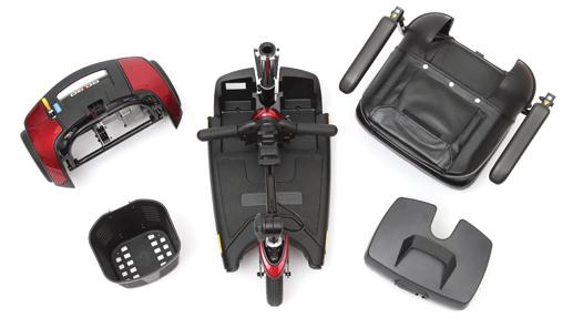 Pride Go-Go Sport 3-Wheel Electric Scooter