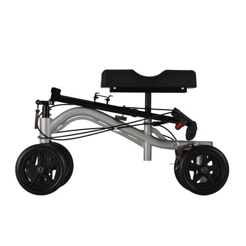 Knee scooter folded tiller