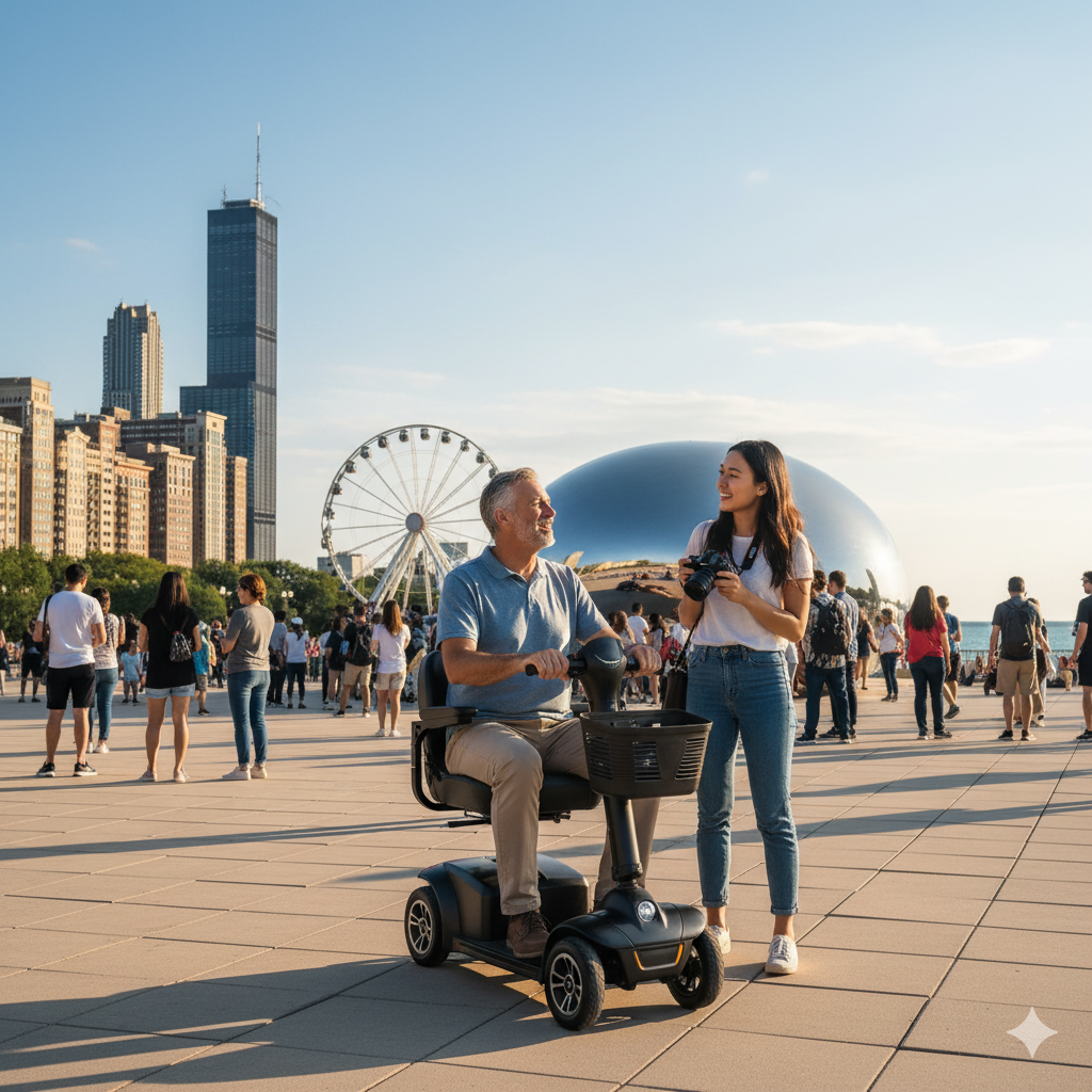 Discover Chicago with Ease: Tourist Attractions and Mobility Solutions
