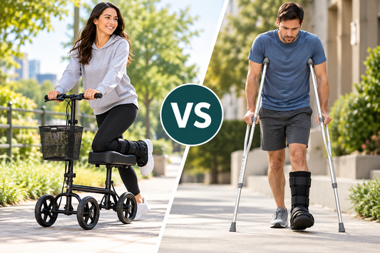 Knee Scooter vs. Crutches: Which Is Better for Your Recovery?