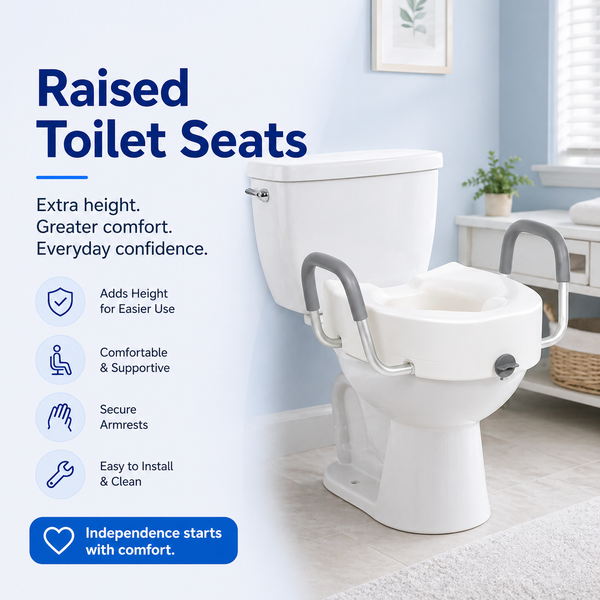 Raised Toilet Seats