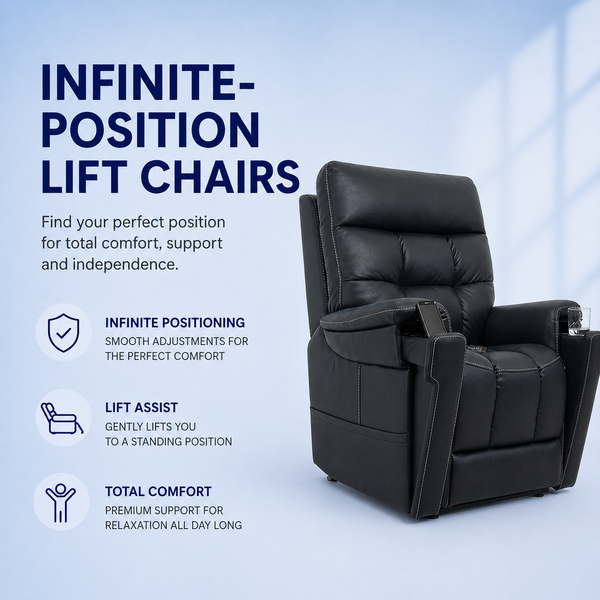 Infinite-Position Lift Chairs 