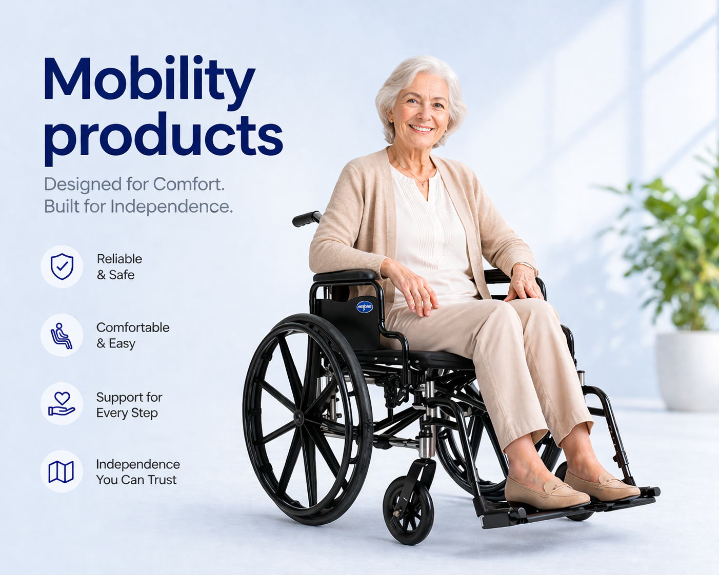 Buy Wheelchairs Online – Comfortable & Reliable Mobility Solutions