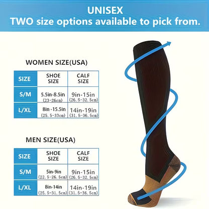 Stylish Compression Socks 20–30 mmHg