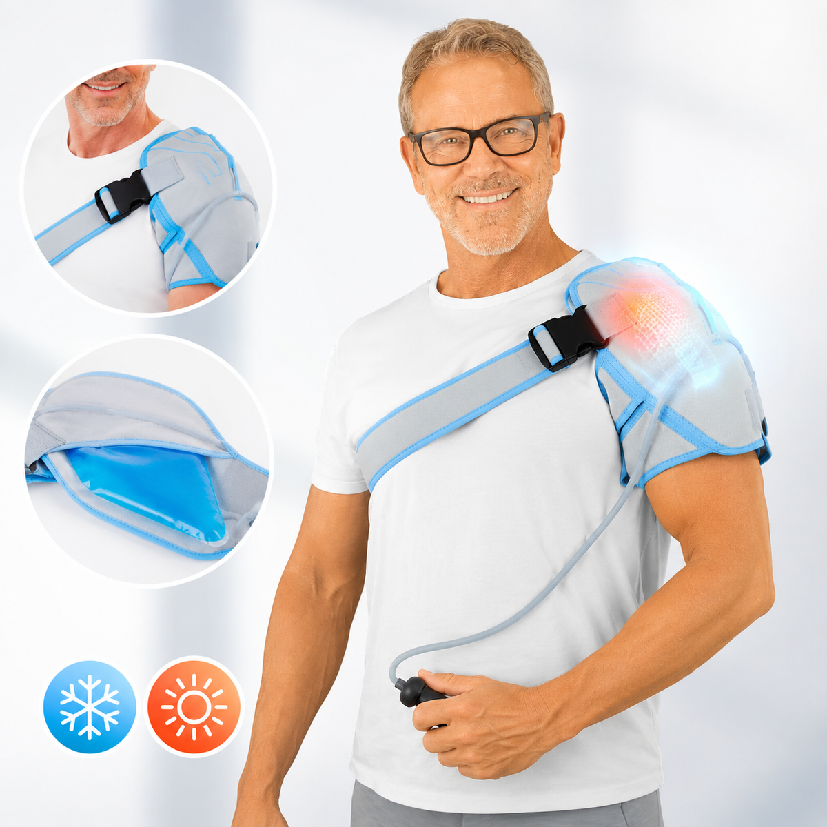 Shoulder Compression Ice Wrap