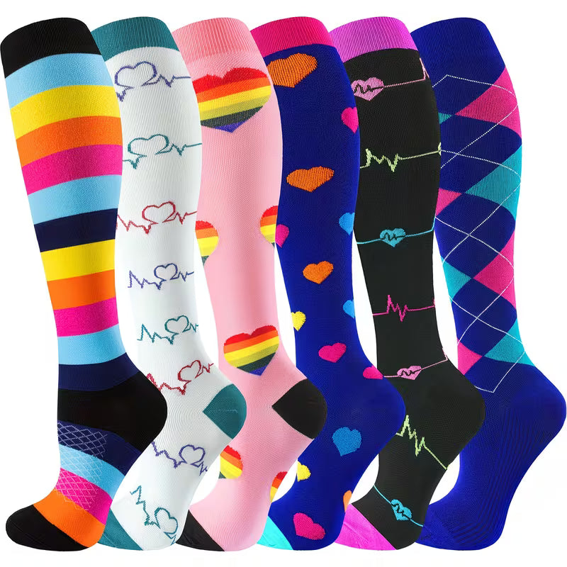 Stylish Compression Socks 20–30 mmHg