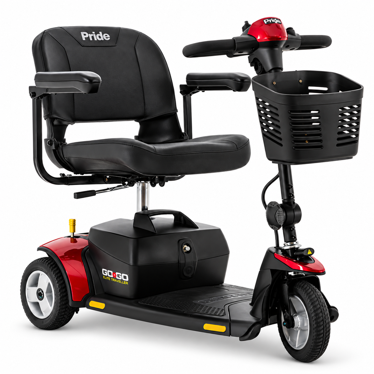Pride Go-Go Elite Traveller 3-wheel mobility scooter – view 6