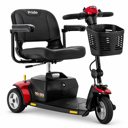 Pride Go-Go Elite Traveller 3-wheel mobility scooter – view 6