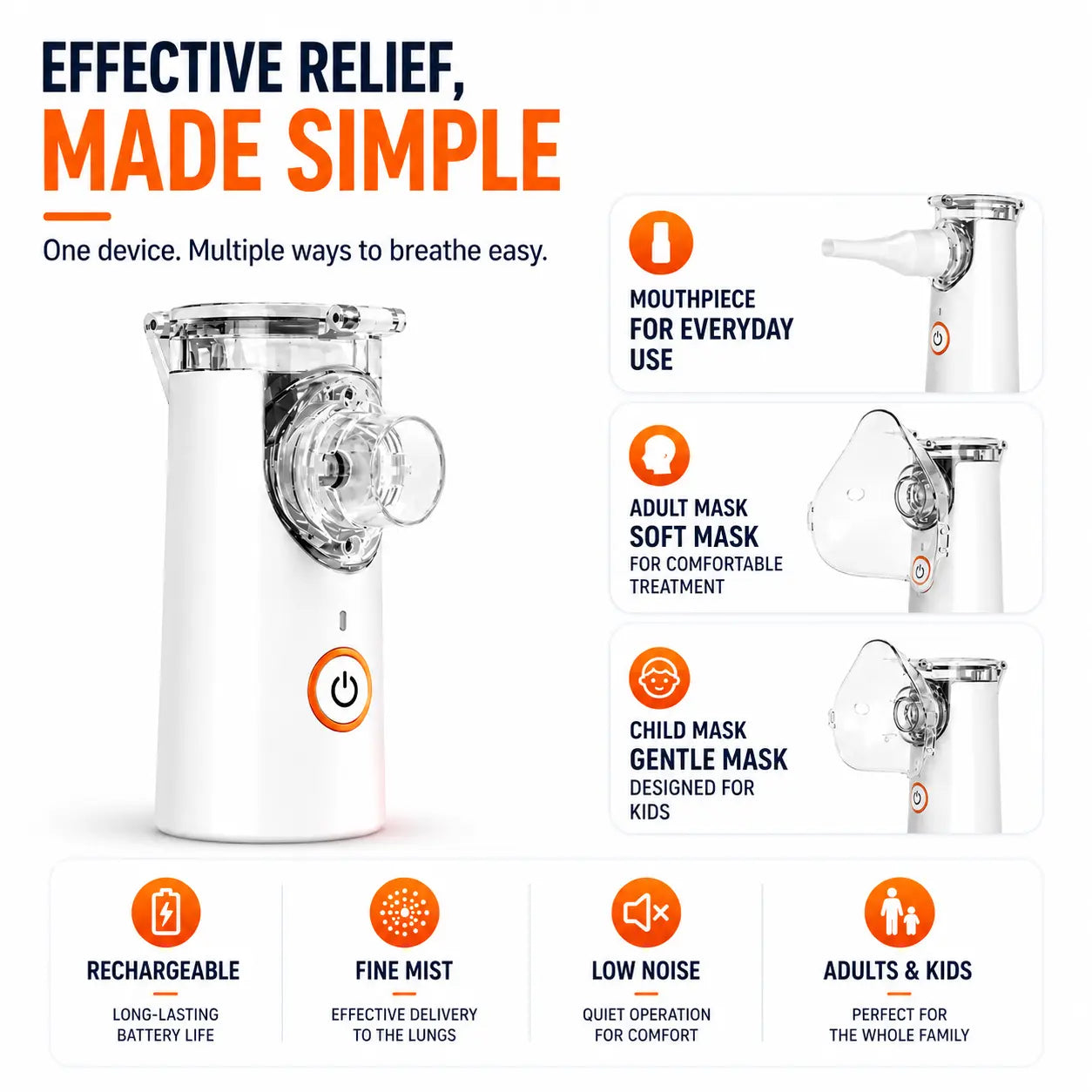 Portable Handheld Nebuliser