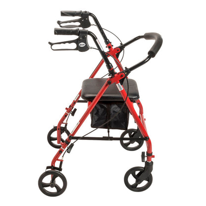 Drive Steel Rollator with 6" Wheels, Knockdown