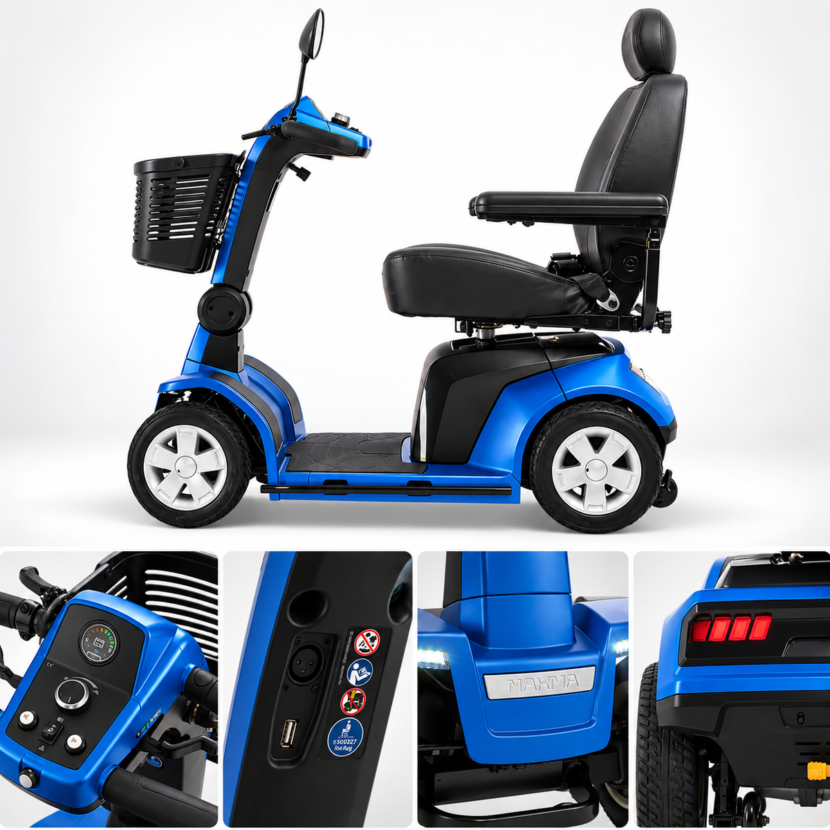 Maxima 4-Wheel Mobility Scooter