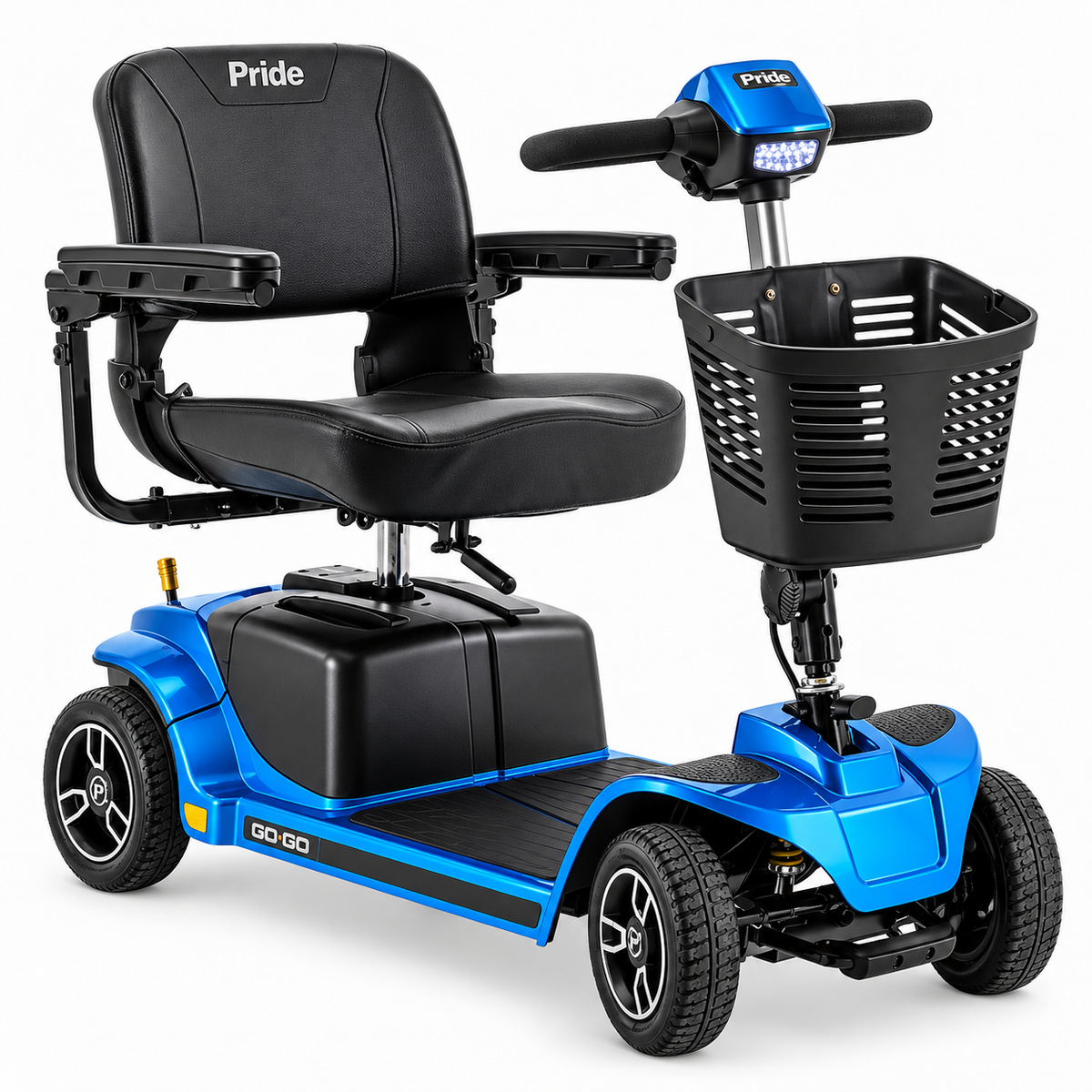 Pride Revo 2.0 4-wheel mobility scooter – view 2