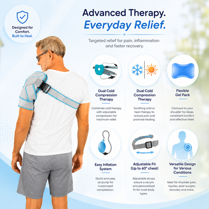Shoulder Compression Ice Wrap