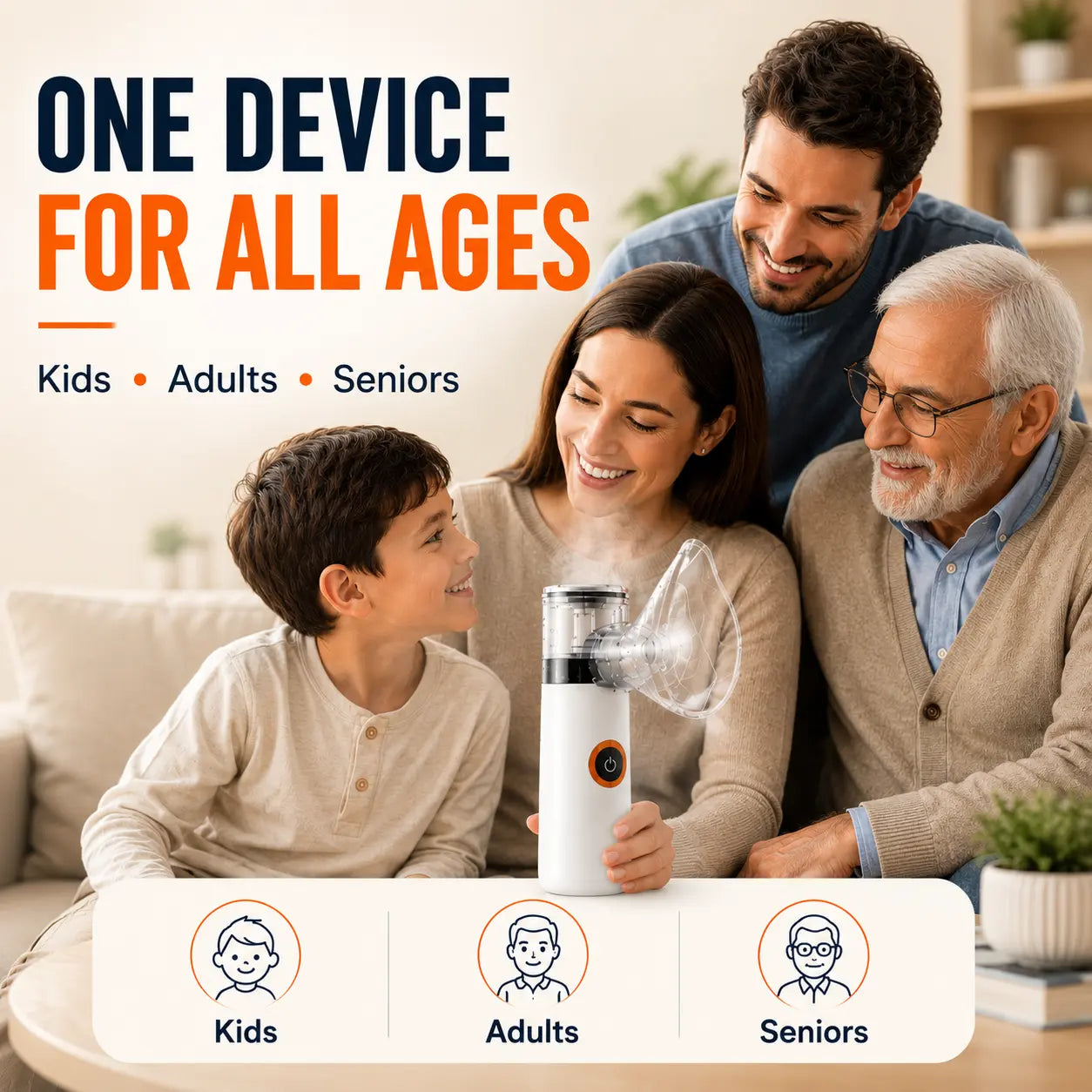 Portable Handheld Nebuliser
