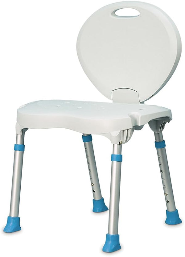 Ergonomic Adjustable Bath Seat with Backrest