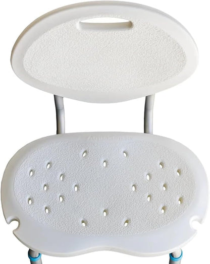 Ergonomic Adjustable Bath Seat with Backrest