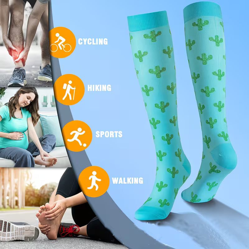 Stylish Compression Socks 20–30 mmHg