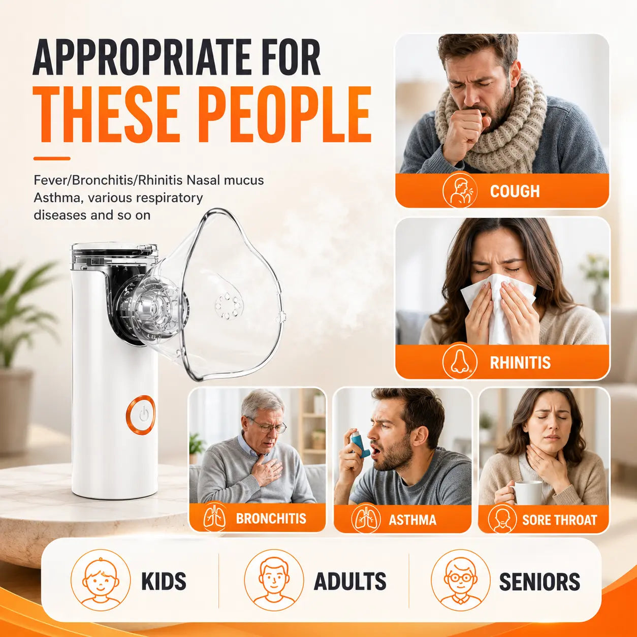 Portable Handheld Nebuliser