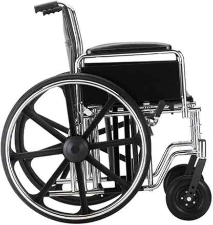 Bariatric Wheelchair with Desk Arm 24"wide x 18"deep with Foot Rest