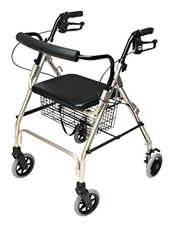 Graham-Field Lumex Aluminum Rollator, 6in, Red, Pediatric, Walkabout Lite, 300lb