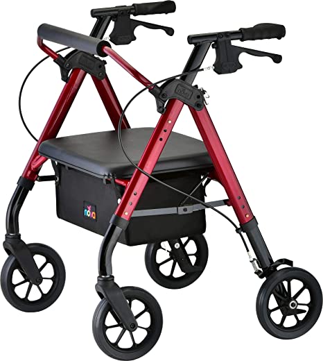 Nova Rollator, 8", STD, Star HD, 400LB