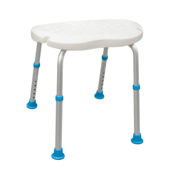 Ergonomic Adjustable Bath Seat without Backrest