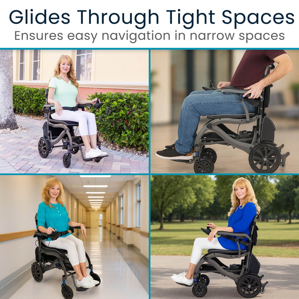 Air Frame Power Wheelchair