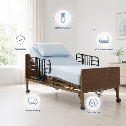 Full Electric Hospital Bed Rental