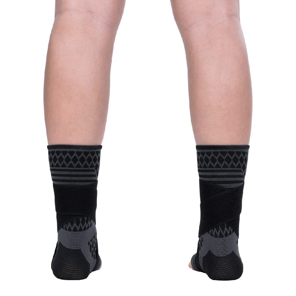 Ankle Sleeve With Straps (Pair)