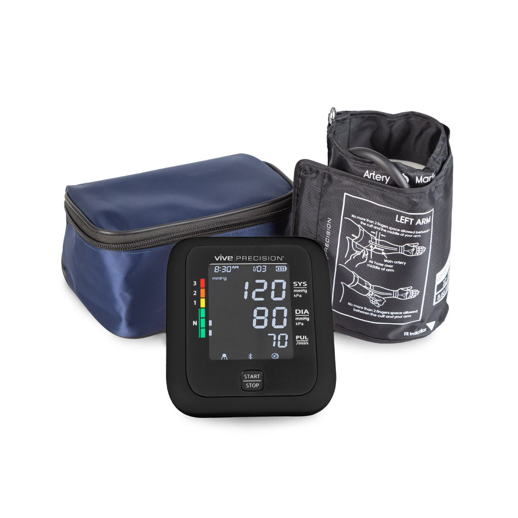 Blood Pressure Monitor Single Button Smart Phone Compatible