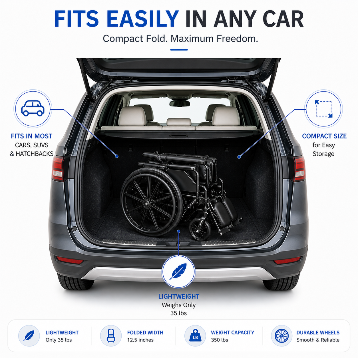 Wide Manual Wheelchair Rental
