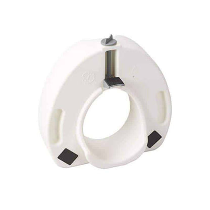 Premium Plastic Raised, Regular/Elongated Toilet Seat, with Lock