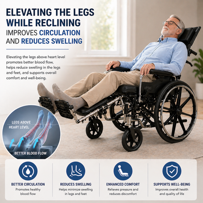 Reclining High Back Wheelchair Rental